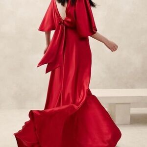 Banana Republic Aura Silk Maxi Dress